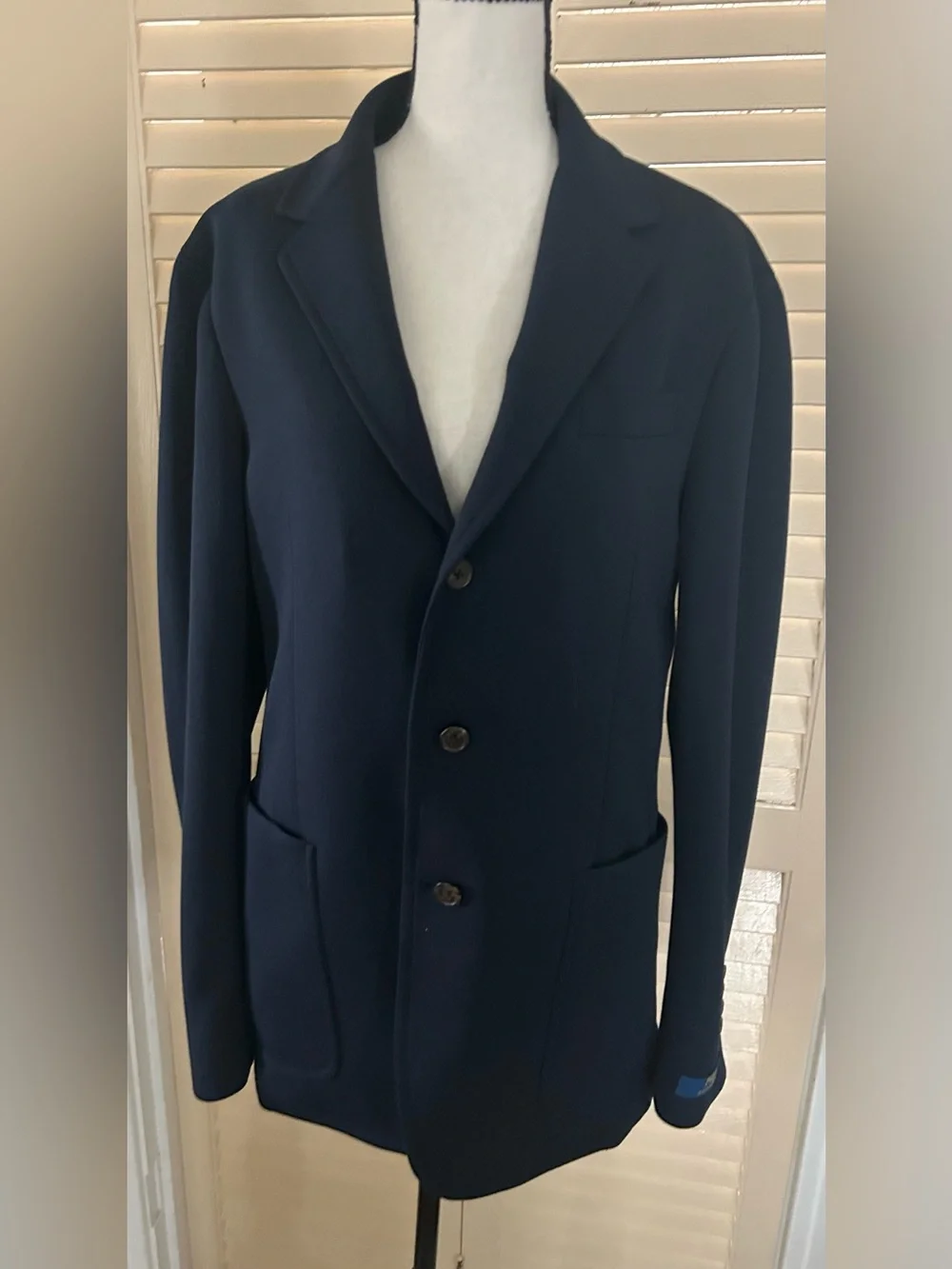 Polo by Ralph Lauren Deep Navy Three-Button Blazer